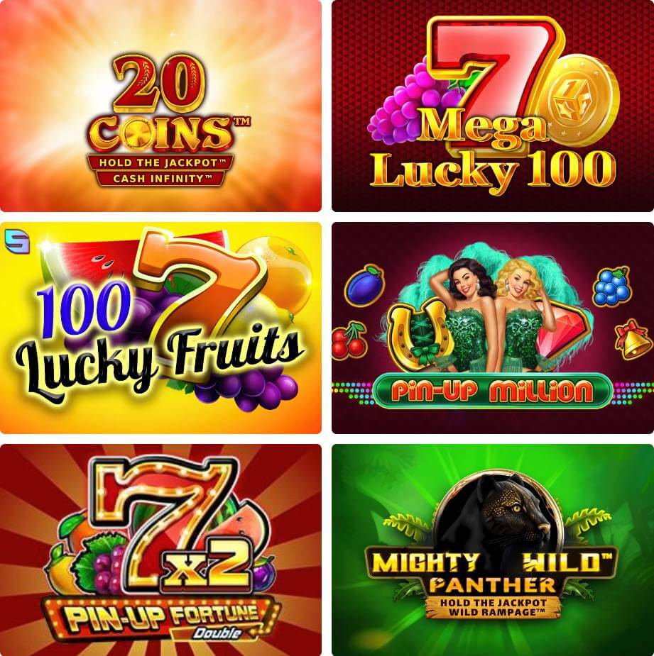 Máquinas tragaperras Pin Up